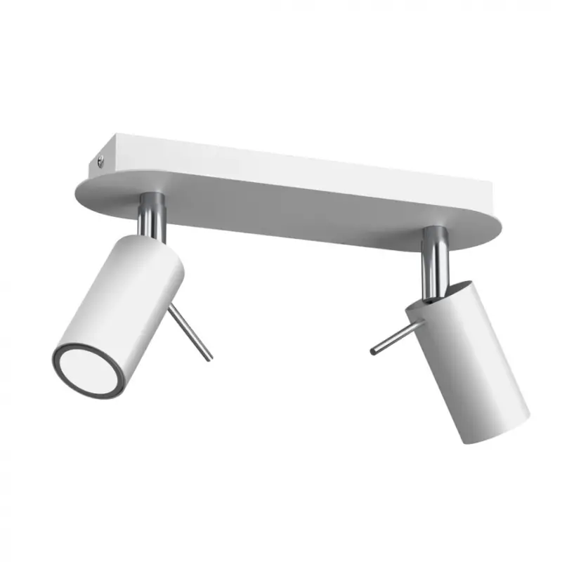 Mennyezeti lámpa PRESTON WHITE/CHROME 2x mini GU10 Alacsony ár