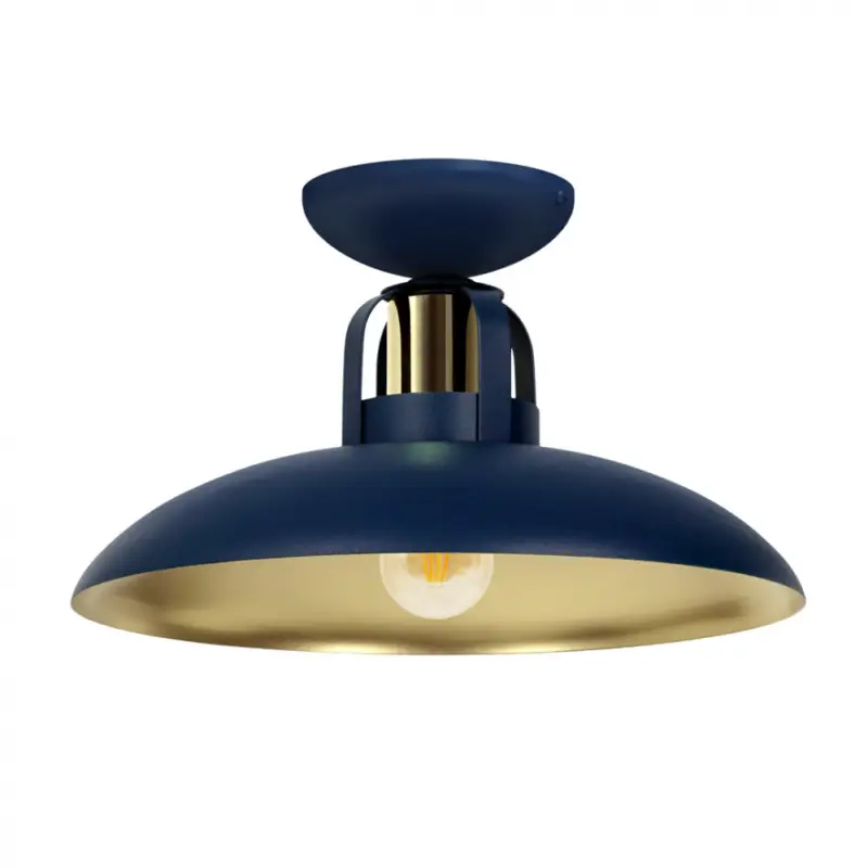 Legnépszerűbb Mennyezeti lámpa FELIX NAVY BLUE/GOLD 1xE27