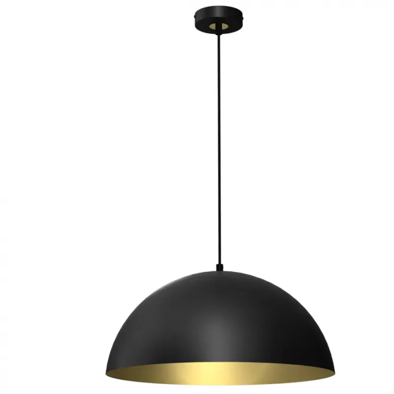 Prémium Függeszték BÉTA FEKETE/ARANY 1xE27 45cm