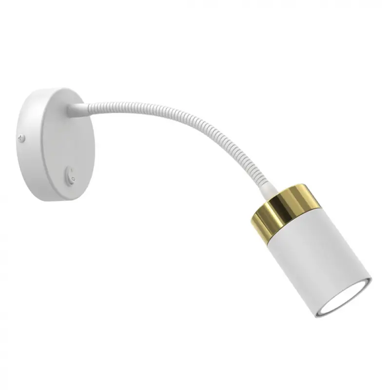 Fali lámpa flex JOKER WHITE/GOLD 1xGU10 Újdonság
