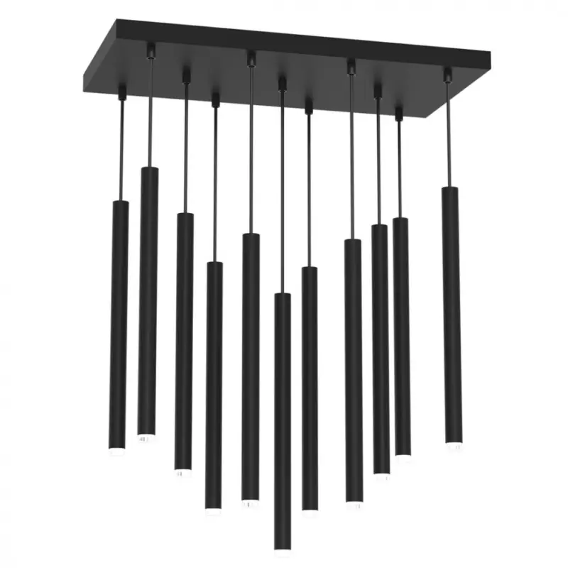 Árengedmény Függesztett lámpa MONZA BLACK 11xG9 max 8W LED