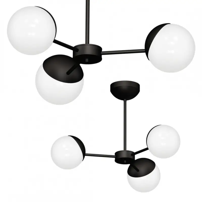 Kedvezmény Csillár SFERA BLACK 3xE14