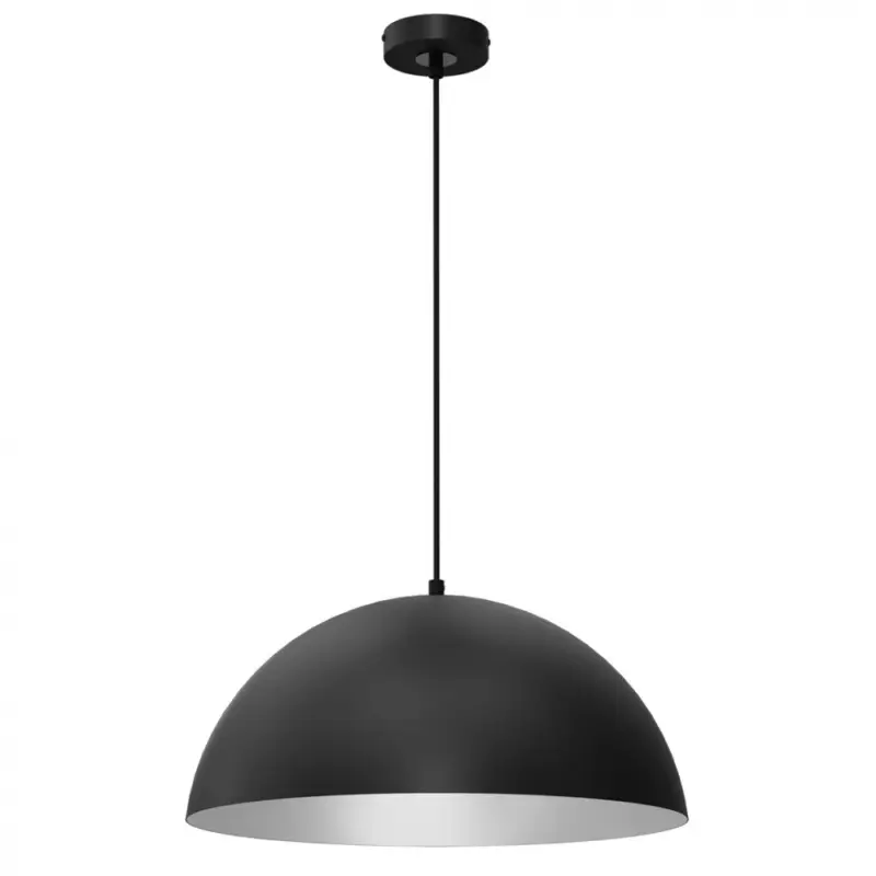 Biztonságos vásárlás Függeszték BÉTA FEKETE/FEHÉR 1xE27 45cm