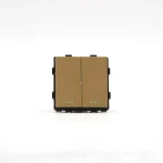 Olcsó Z-Switch 106+6-os dupla váltó/alternatív (2G-2W) billenőkapcsoló Arany