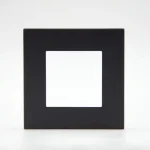 Z-Switch 1-es műanyag keret Fekete Árengedmény