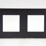 Z-Switch 2-es műanyag keret Fekete Alacsony ár