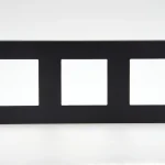 Z-Switch 3-as műanyag keret Fekete Végkiárusítás