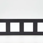 Z-Switch 4-es műanyag keret Fekete Vásárlói kedvenc