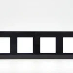 Népszerű Z-Switch 4-es üveg keret Fekete