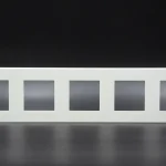 Outlet Z-Switch 5-ös műanyag keret Fehér