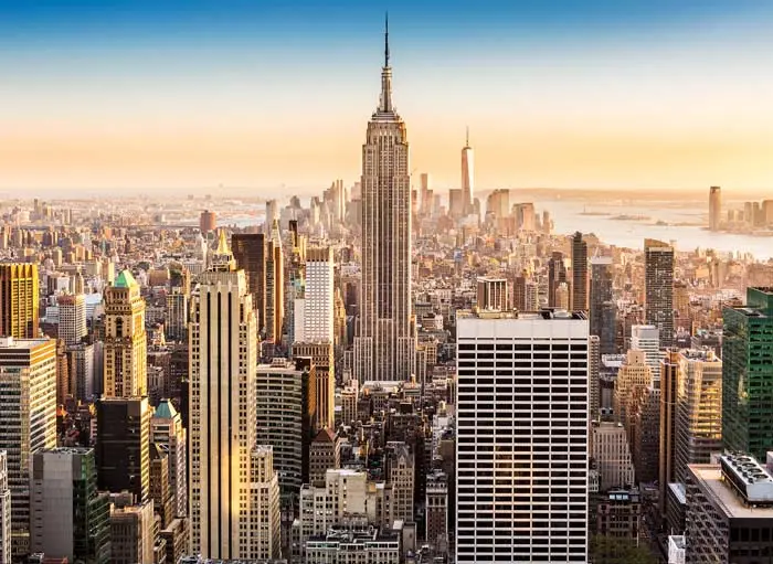 New York-i látkép - üvegkép Vedd meg online
