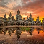 Thai látványosság - üvegkép Legnépszerűbb