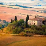 Akciós ár Őszi Provence - vászonkép