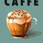 Expressz kézbesítés Mocha - vászonkép