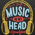 Szezonális akció Music in my head - vászonkép