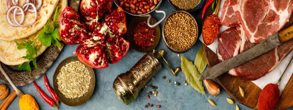 Arab tradicionális étel - vászonkép Akciós ár