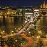 Akció Budapesti éjszaka - vászonkép