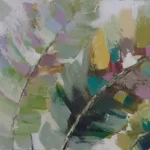 Őserdő mélyén - kézzel festett olajfestmény Gyors szállítás