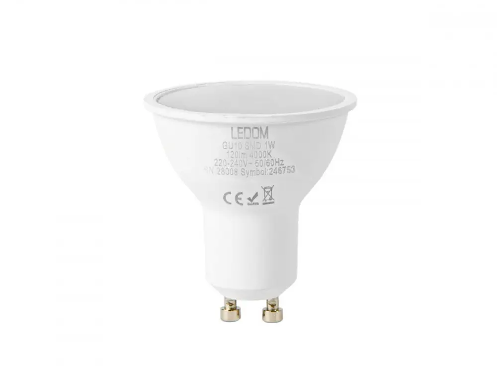 LEDOM GU10 1W 4000K 120lm 220-240V Rendeld meg most