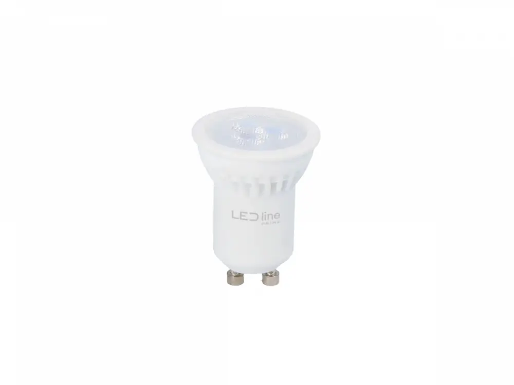 LED line PRIME LED bulb GU11 3W 6500K 330lm 170-250V 38° Gyors szállítás
