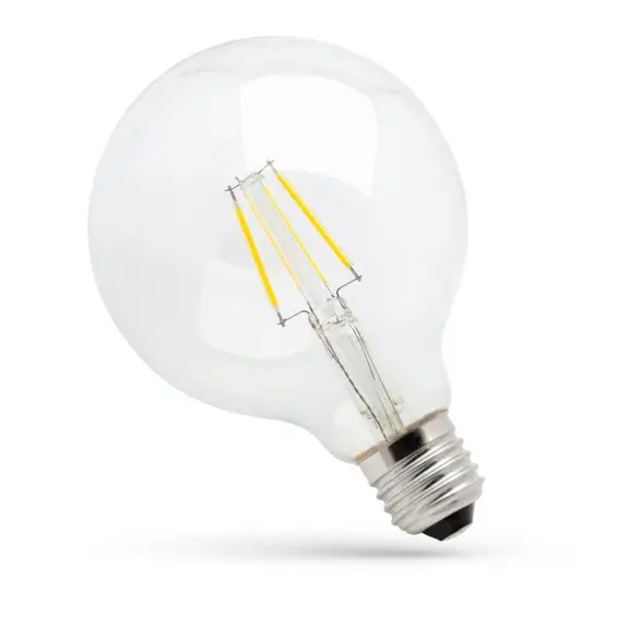 Olcsó LED GLOB G125 E27 230V 8W COG WW üveg