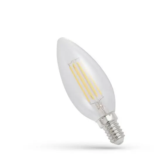LED gyertya E14 230V 4W COG WW üveg Szuper ajánlat