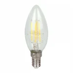 LED line LITE LED bulb E14 6W 4000K 720lm 220-240V FILAMENT C35 CANDLE Kedvezményes ár