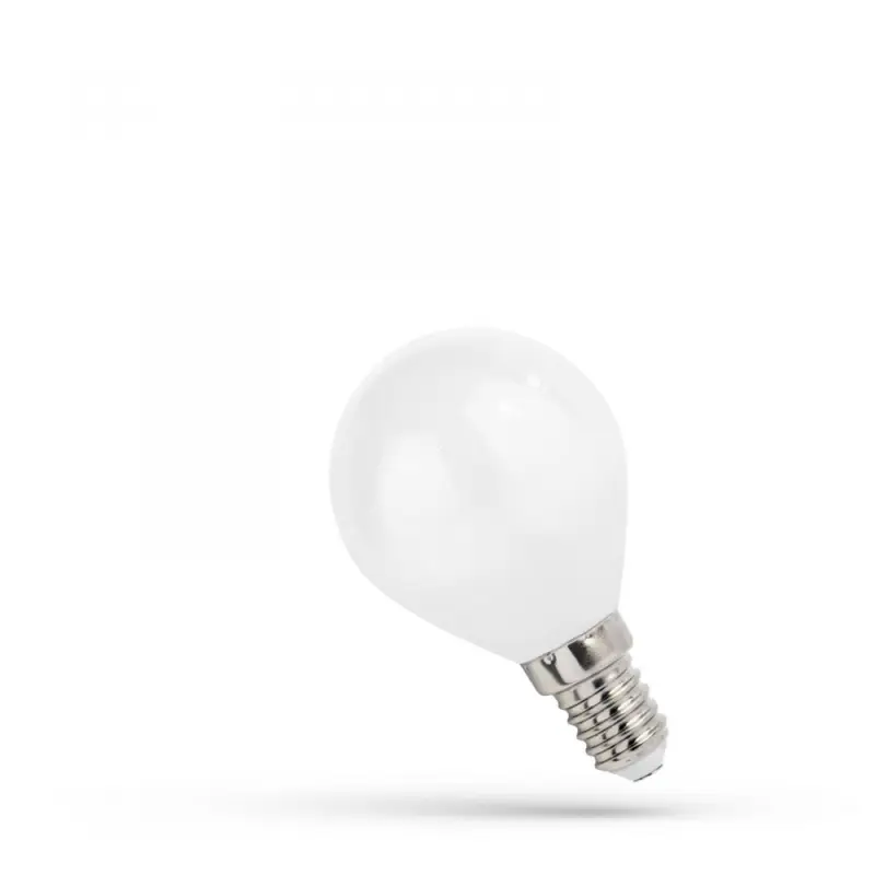 Akciós ár LED gömb G45 E-14 230V 1W COG WW OPÁL SPECTRUM