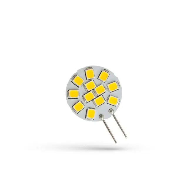 LED G4 12V 1,2W 12 LED CW 20x30mm Korlátozott ajánlat