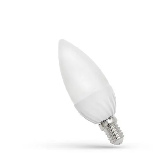 Prémium LED Gyertya E14 230V 6W CW