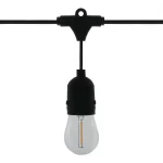 LEDline LEDOM Garden garlandE27 5m + 10 x E27 1W Biztonságos fizetés