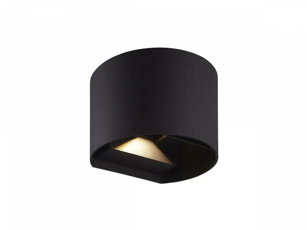 Kedvezményes ár LEDline LITE Outdoor wall mounted luminaire LED 2x3W 3000K IP54 black CILINDER