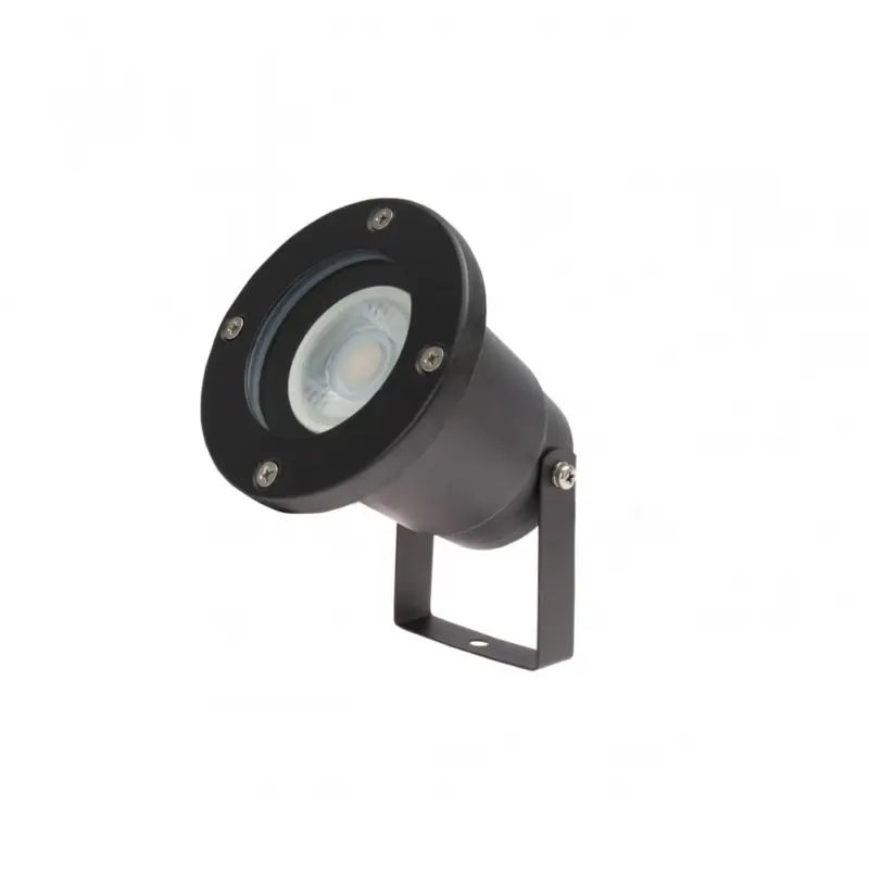 Exkluzív ajánlat FLORI GU10 ALU 250V IP65 98X145MM BLACK SPIKE, REGULATED