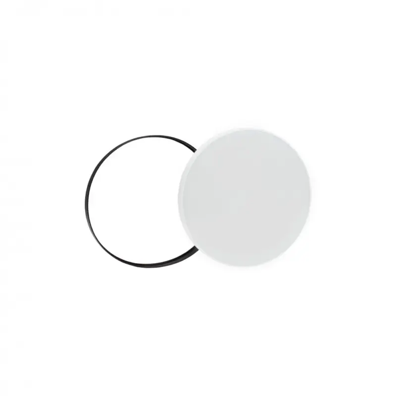 NYMPHEA BLACK & WHITE RINGS 18W NW 230V 115st IP54 IK04 FI250x52 WHITE / BLACK ROUND WITH SENSOR Azonnal elérhető