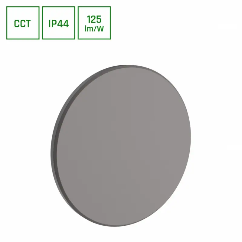 Olcsó PIATTA 12W 230V IP44 CCT 180x47 mm szürke