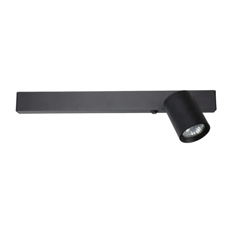 Fali lámpa Magnet 9W+1xGU10 3000/4000K fekete jobb oldali Legkelendőbb