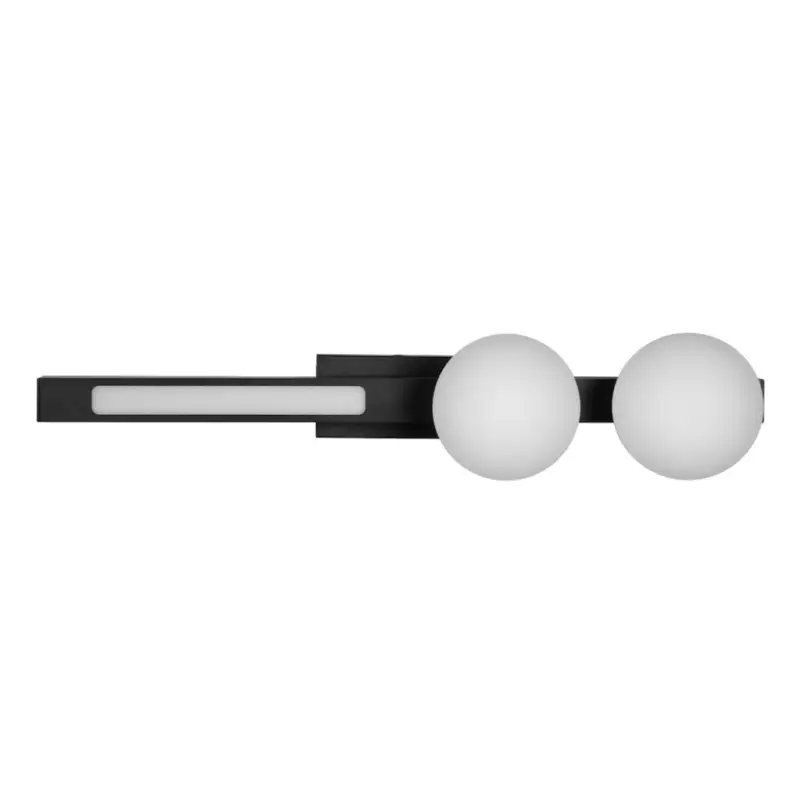 Biztonságos fizetés Fali lámpa Magnet 13W+2xG9 3000/4000K fekete