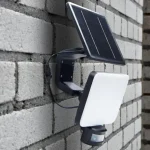LED napelemes lámpa érzékelővel 12W / 3000K - 4100K - 6500K - LS022 Gyors szállítás
