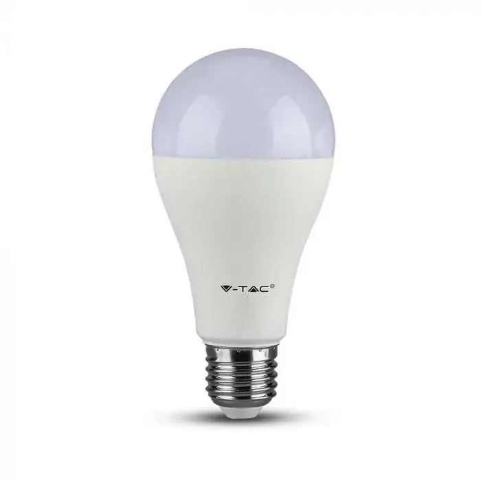 Kihagyhatatlan ajánlat V-TAC LED izzóE27 A65 17W 200° 4000K gömb - 214457