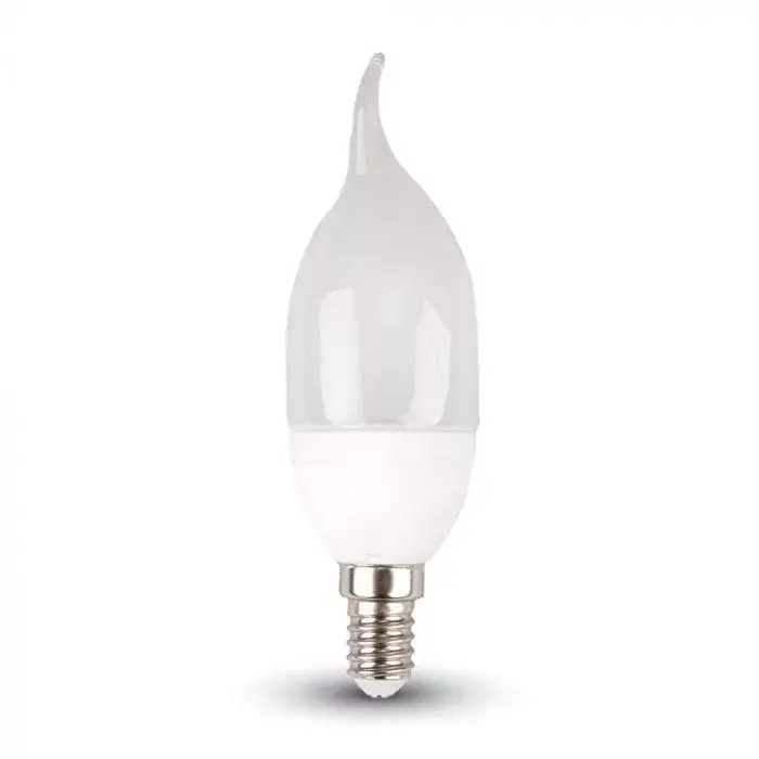 Prémium V-TAC LED izzóE14 C37 4W 200° 4000K gyertyaláng - 4156