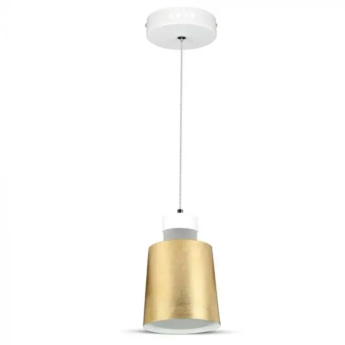 V-TAC Led Acrylic függeszték 7W - arany - 3000K - 3934 Biztonságos fizetés