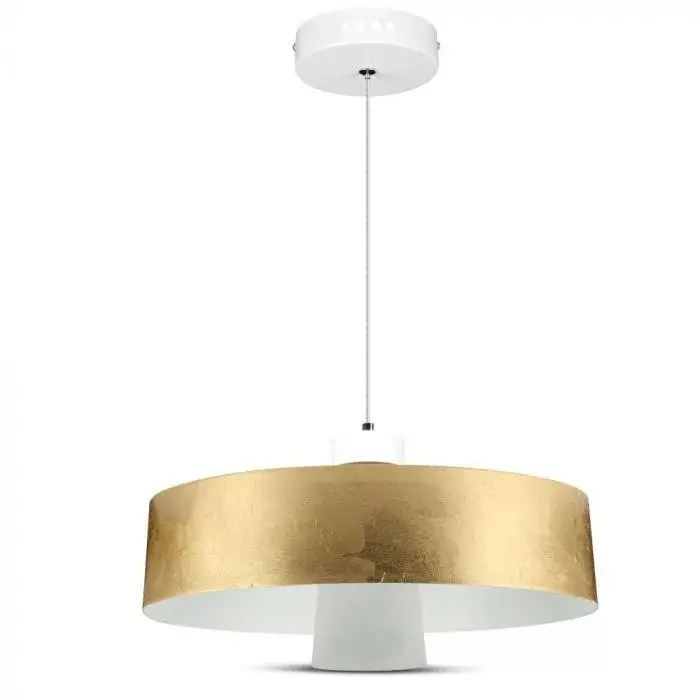 Biztonságos fizetés V-TAC LED ACRYLIC FÜGGESZTÉK 7W - arany - 4000K - 3932