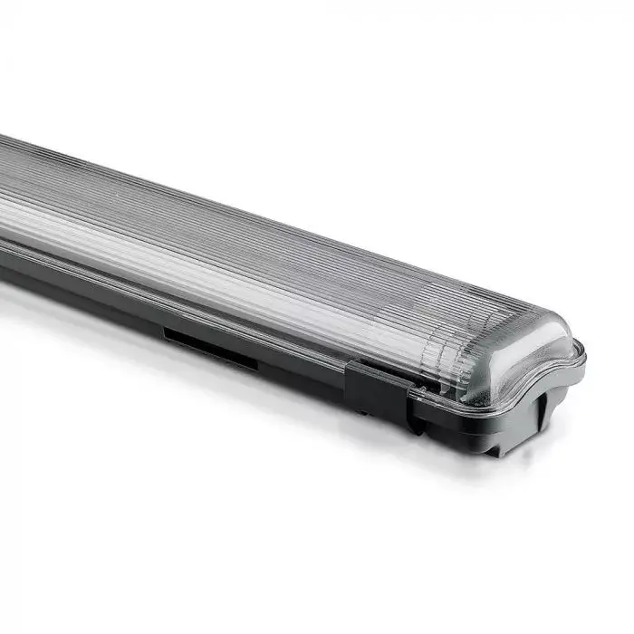 V-TAC LED lámpatest, fénycső armatúra 150 cm IP65 (2x22W LED 4000K 150cm csővel) - 6388 Kedvezmény