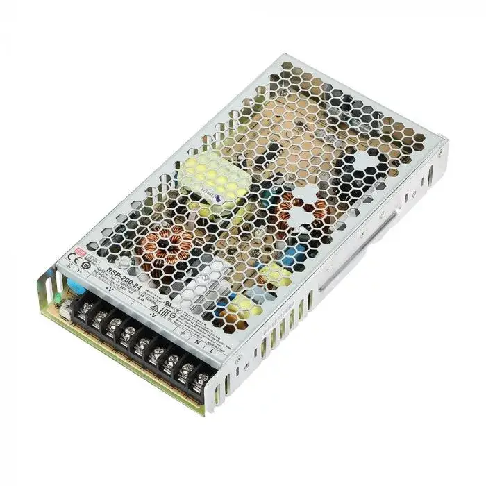 V-TAC LED Tápegység mágneses sínes világításhoz 200W 24V IP20 fémházas - 11145 Akció