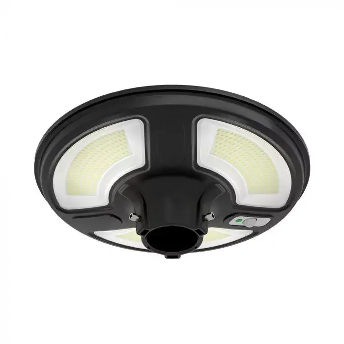 V-TAC LED Napelemes utcai lámpa RF távirányítóval, mozgás- és alkonykapcsolóval (SOLAR) 10W 6500K - 5153 Akció