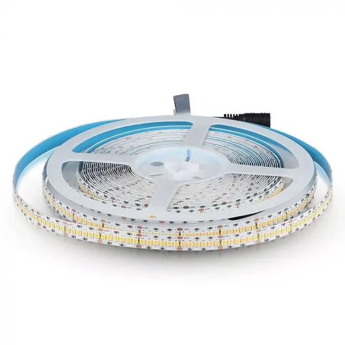 V-TAC LED szalag SMD2835 240LED/M SAMSUNG CHIP 18W/M 24V CRI>95 IP20 6400K - 333 Expressz szállítás