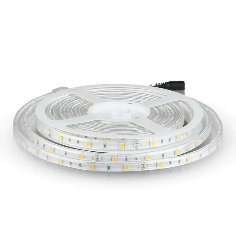V-TAC LED szalag SMD5050 30LED/M 3.5W/M 12V IP65 RGB - 212118 Korlátozott ajánlat
