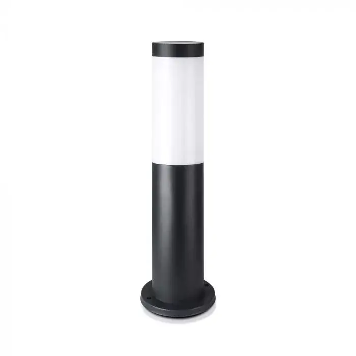 V-TAC E27 Kerti állólámpa, kör fekete 450 mm IP44 - 8593 Akció