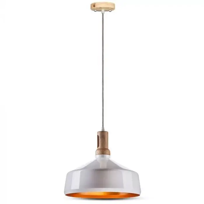 V-TAC E27 modern függeszték ф350 - fehér - 3765 Különleges ajánlat