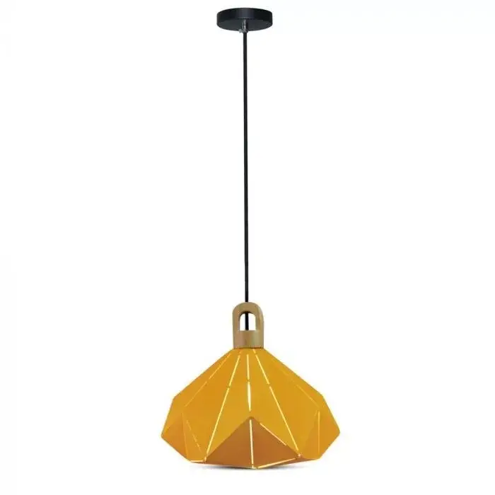 V-TAC E27 Függeszték - sárga - 320 x 270 mm - 3950 Korlátozott ajánlat